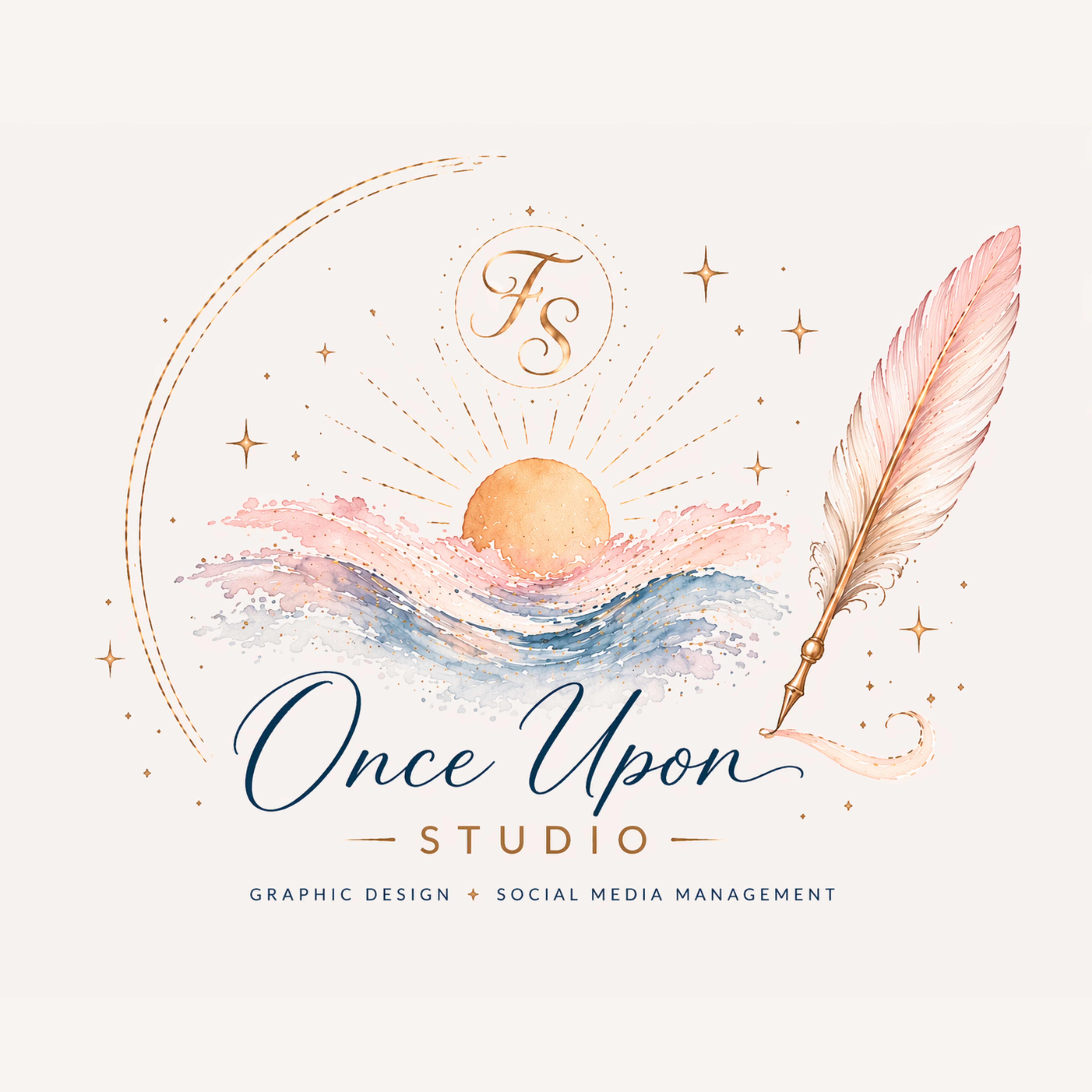Logo Once Upon Studio
